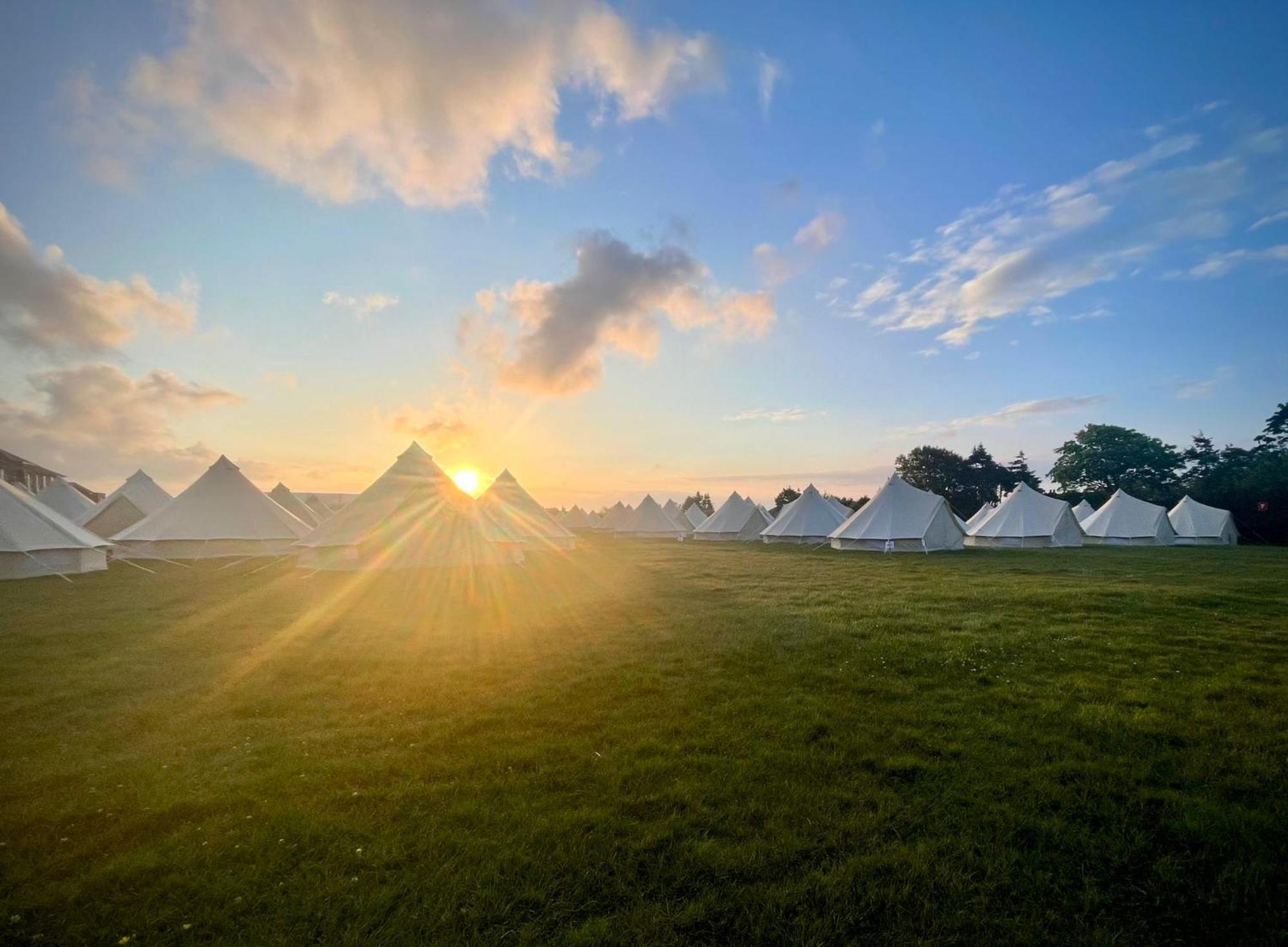 Nine Yards Bell Tents At The Tt - Castletown Exterior foto
